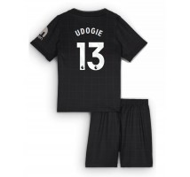 Tottenham Hotspur Destiny Udogie #13 Koszulka Wyjazdowa dzieci 2025-26 Krótki Rękaw (+ krótkie spodenki)